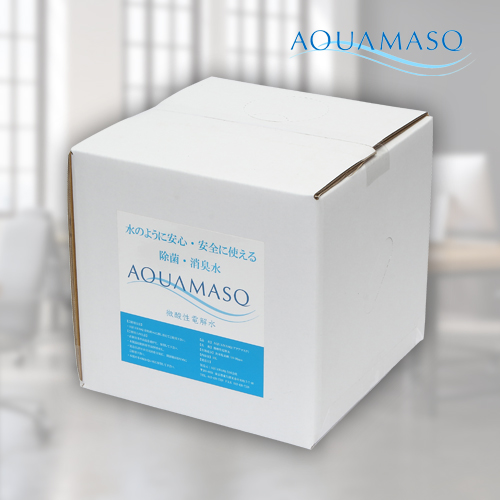 微酸性電解水「AQUAMASQ アクアマスク」バックインBOX 10L・コック付 通販