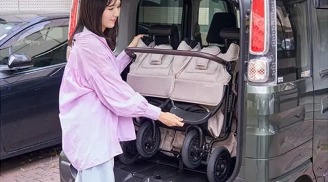 ココダブルEX フロムバース AIRBUGGY エアバギー ベビーカー　レンタル