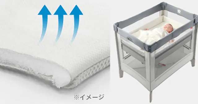 ベビーベッド ココネル エアーAB