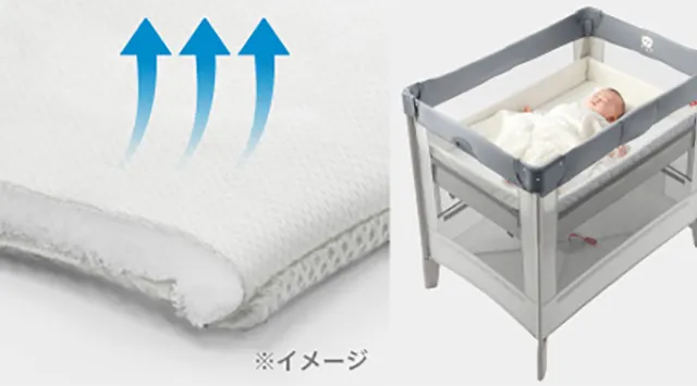 ベビーベッド ココネル エアーAB