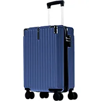 格安スーツケース L 90L ダークブルー