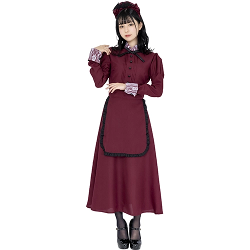 メイド ハロウィン 洋館メイド レディース フリーサイズ