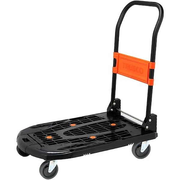 新型カルティオ 軽量樹脂製運搬車 ブラック MPK-780-BK TRUSCO