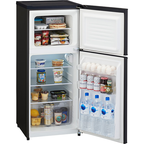 ハイアール 冷凍冷蔵庫 121L JR-N121A ブラック 02
