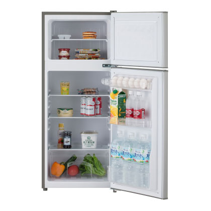 ハイアール 冷凍冷蔵庫 130L JR-N130A シルバー 02