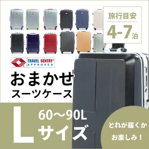 おまかせスーツケース L 60～90L 01