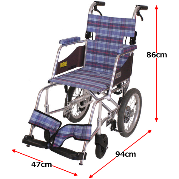 ミキ コンパクト車椅子 介助式 SKT-1 02