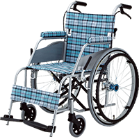 片山車椅子製作所 軽量・スタンダード車椅子 KARL カール 自走式 KW-901B