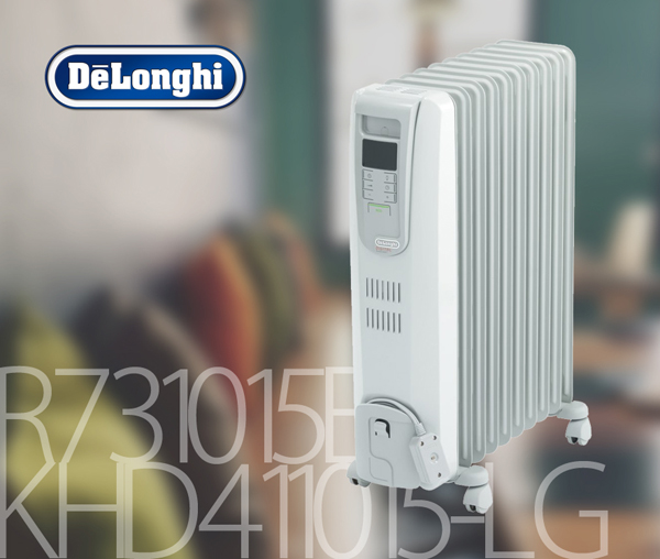 Delonghi デロンギ KHD411015-LG/R731015EFS 電気暖房 オイルヒーター レンタル